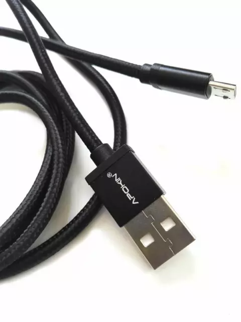 Cable De Carga Transferencia De Datos Usb A Micro Usb 1.2 M Smartphone Android