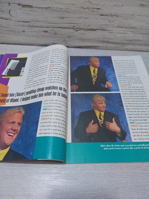 Wwf Magazine Razor Ramon WWF WRESTLING MAGAZINE Razor Ramon March 1993 wwe SCOTT HALL $18.99 ...