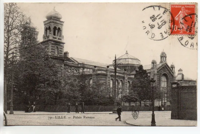 LILLE - Nord - CPA 59 - Le Palais Rameau - vue 1