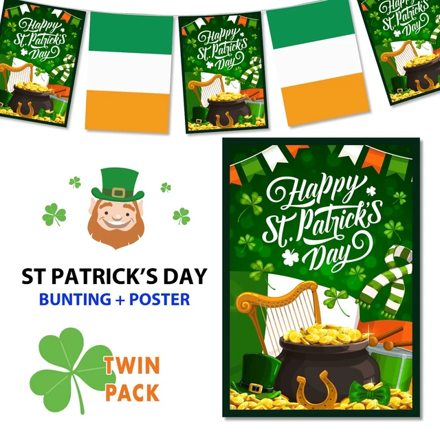 st patricks day banner bunting copy jpeg