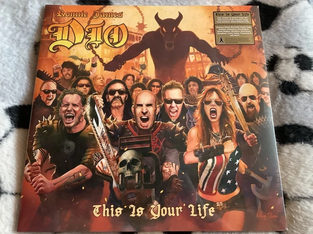 RONNIE JAMES DIO This Is Your Life (A Tribute To) 2 LP Vinyle Rouge