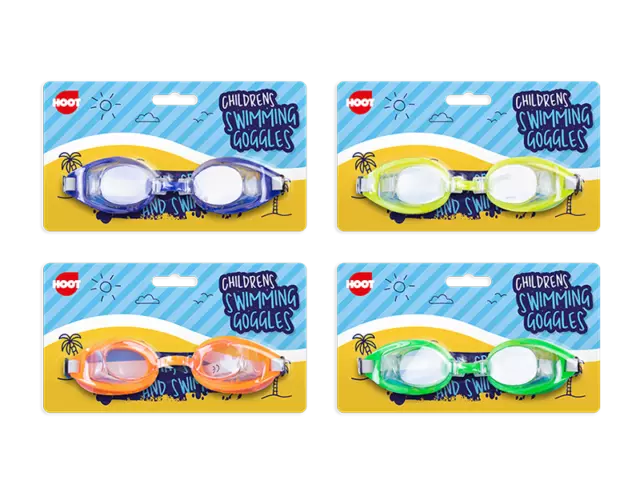 2 Swimming Goggles Non-Fogging Anti UV Swim Glasses Adjustable Eye Protect KIDS