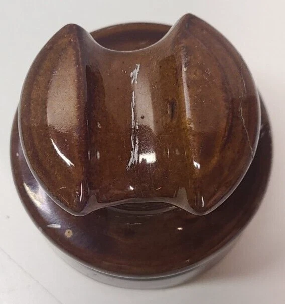 LOCKE HI-TOP 77A USA porcelain brown power insulator 5