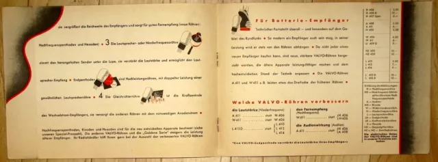 Valvo Röhren Welche Röhren brauchen Sie Prospekt Preisliste 1933 Philips 2
