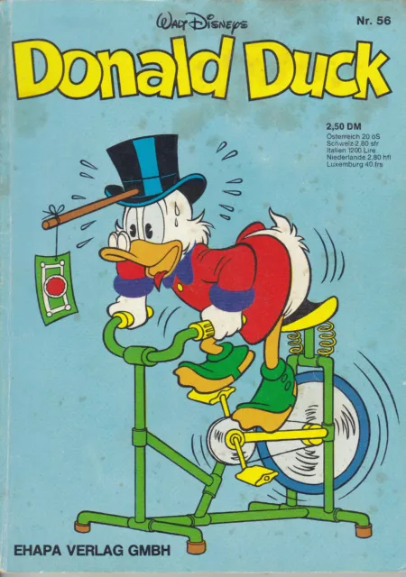 Donald Duck Taschenbuch Nr. 56 Walt Disney Ehapa Verlag GmbH November 1978