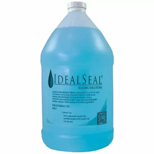 One Gallon Sealing Solution For Pitney Bowes, Neopost, Hasler, Postalia (Blue)