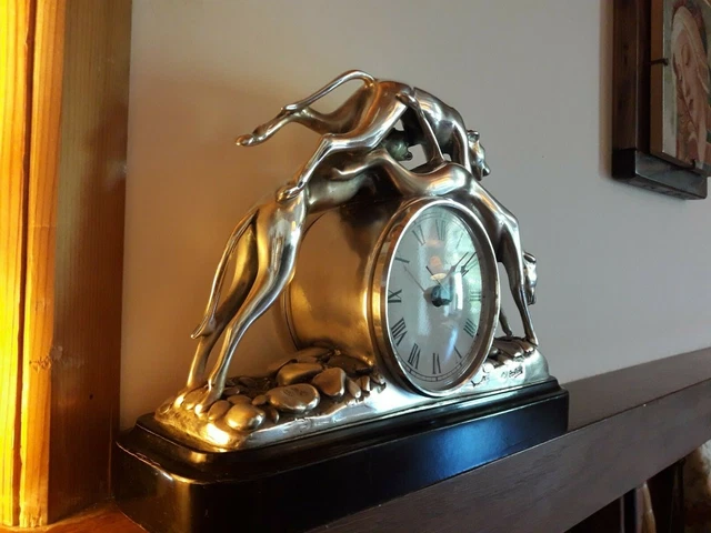 Orologio da tavolo scultura "Ottaviani 1945"