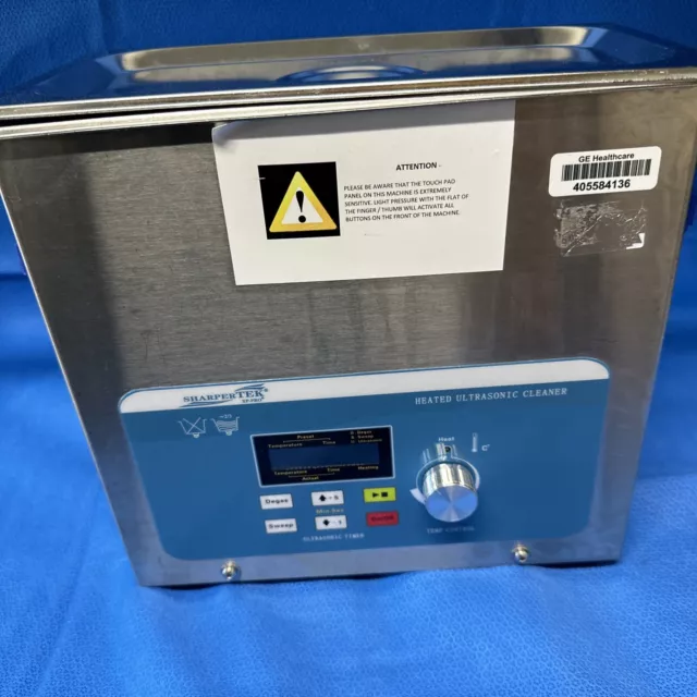 Sharpertek Xp-Pro Heated Ultrasonic Cleaner.