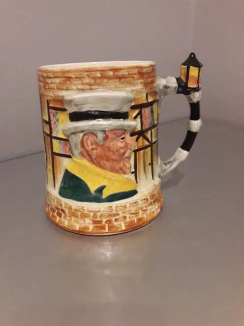 Vintage Sandland Character 5" Mug Weller Sairey Gamp Tankard Old London Design