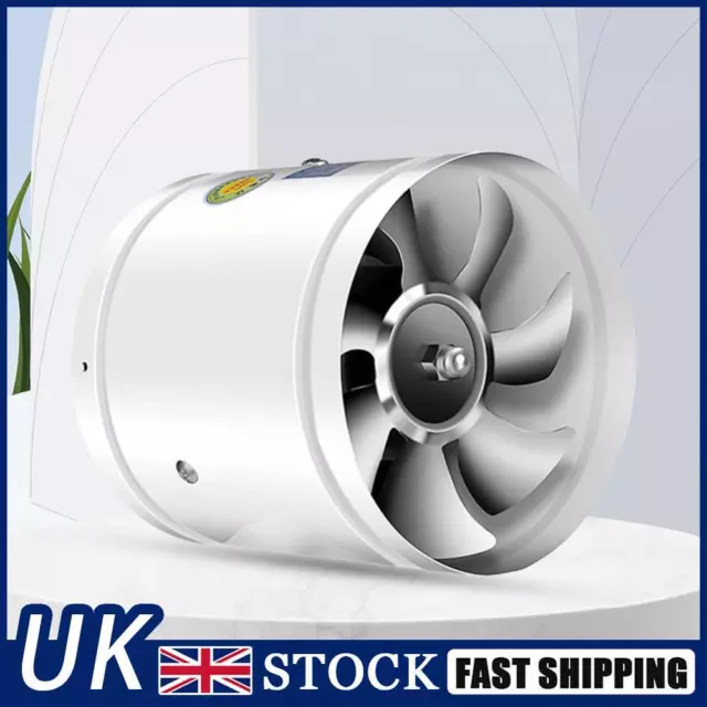 Air Ventilator 220V Duct Fan Wall Fan for Home Bathroom Warehouse (6inch)