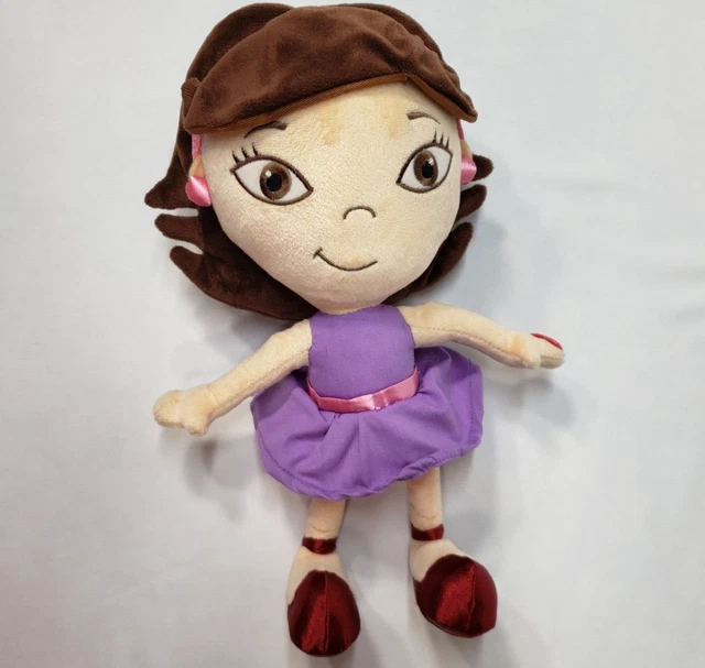 DISNEY STORE LITTLE Einsteins June Plush Doll 12" Stuffed Animal Soft ...