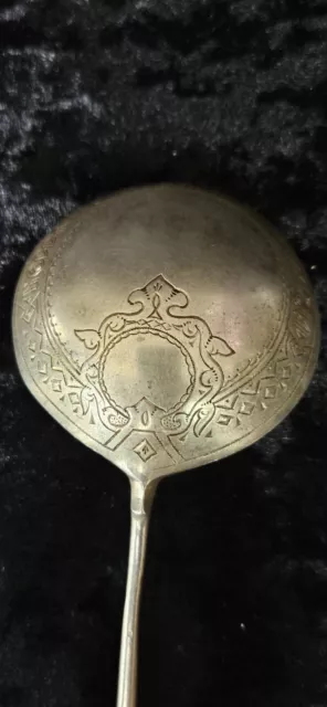 Cucchiaio caviale argento sterling imperiale russo 1896