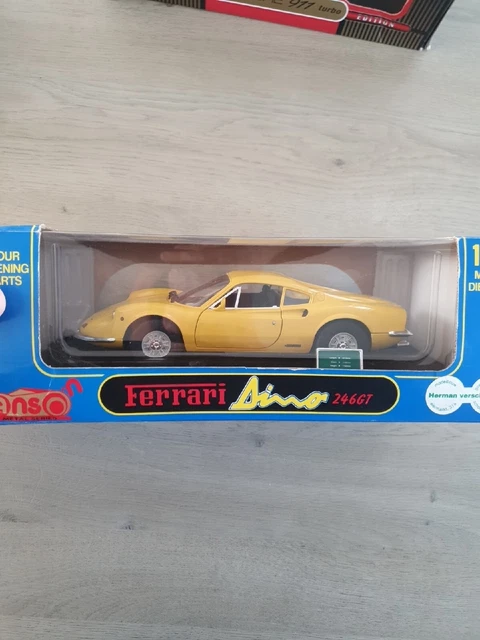 FERRARI DINO 246 GT Rouge ANSON 1:18 de reference