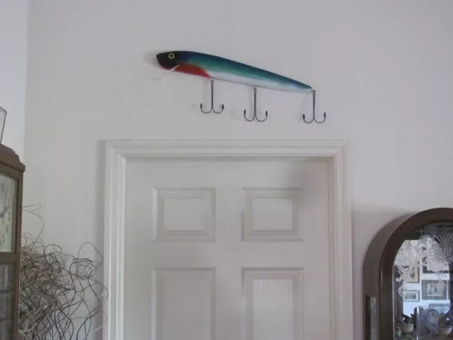 GIANT FISHING LURE Store Display Size Wall Decor $40.00 - PicClick