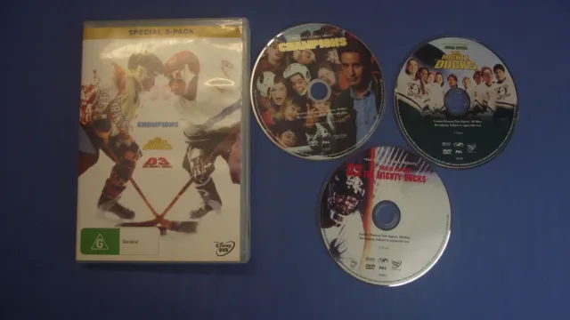 Champions/The Mighty Ducks/D3 The Mighty Ducks - DVD - R4