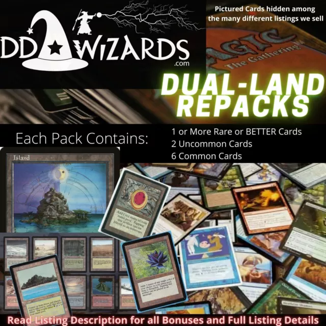 Traditional Repacks (New and Old Cards) Magic the Gathering by DDWizards Gaming