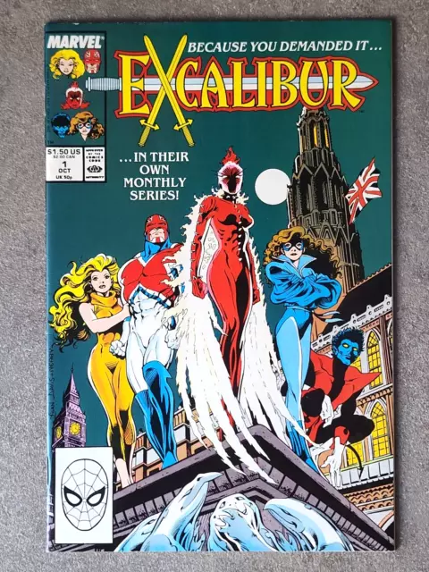 EXCALIBUR # 1 (Captain Britain 1988) High Grade