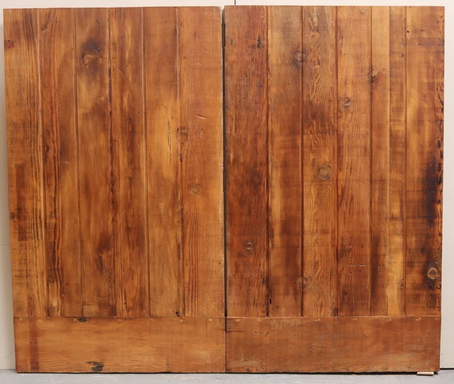 Rustic reclaimed lumber plank style you choose size barn door Farmhouse