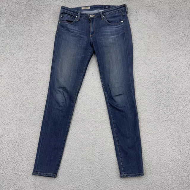 AG Adriano Goldschmied Jeans Womens 29R Legging Ankle Super Skinny Pants 31x30