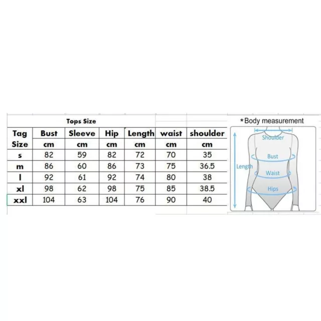 AU Womens Long Sleeve Bodysuit Leotard Bodycon Crew Neck Bodysuit Jumpsuits Tops 2