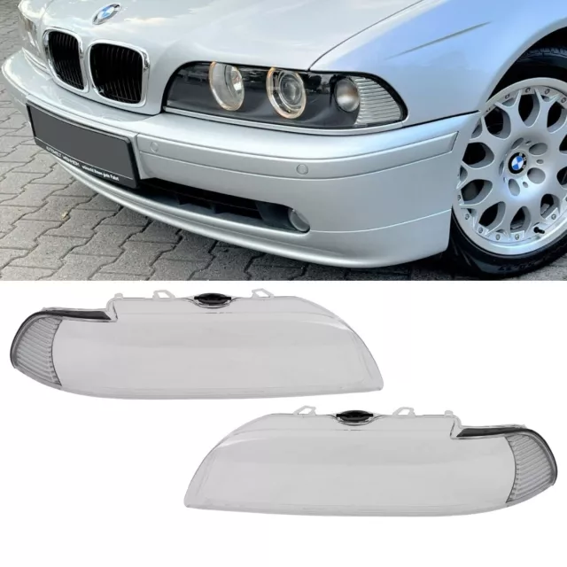 Facelift Phare de Verre Phares Boîtier Diffuseur. Blanc pour BMW E39 00>