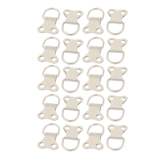 Picture Photo Painting Frame Cross Stitch D Ring Hanging Hanger Hook 20pcs