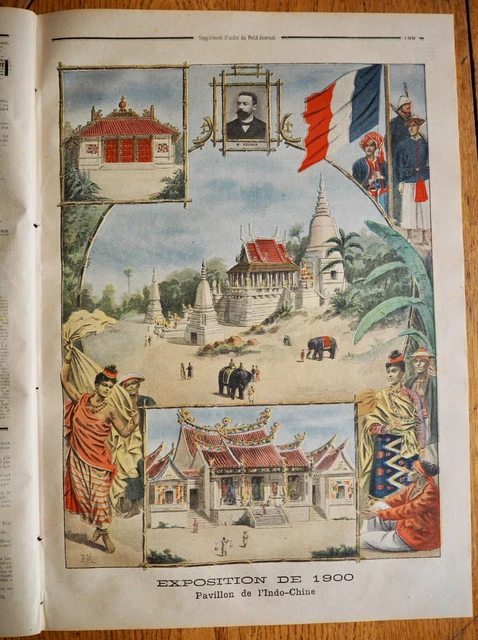 LE PETIT JOURNAL N°490 de 1900 Pavillon Indochine EUR 10,00 - PicClick FR