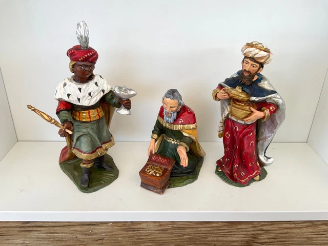 Krippenfigur Holz geschnitzt