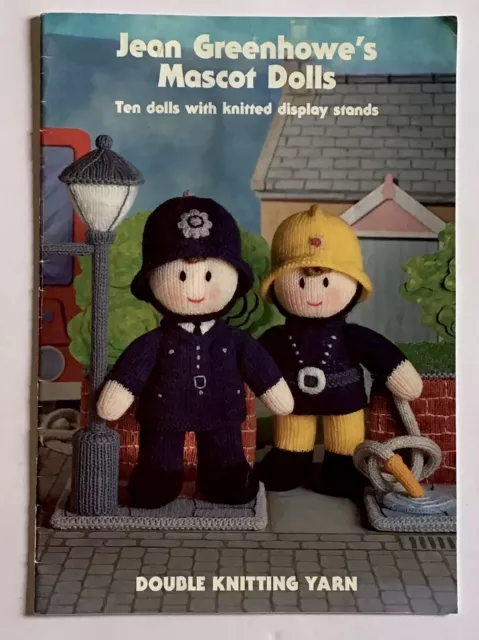 Jean Greenhowe's Mascot Doll's, Santa, Nurse, Ballerina, Guides, Fireman, Police