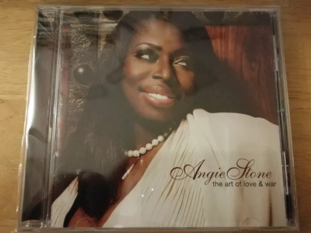Angie Stone. -   The Art Of Love And War .  -  Rare Indie R&B  Cd