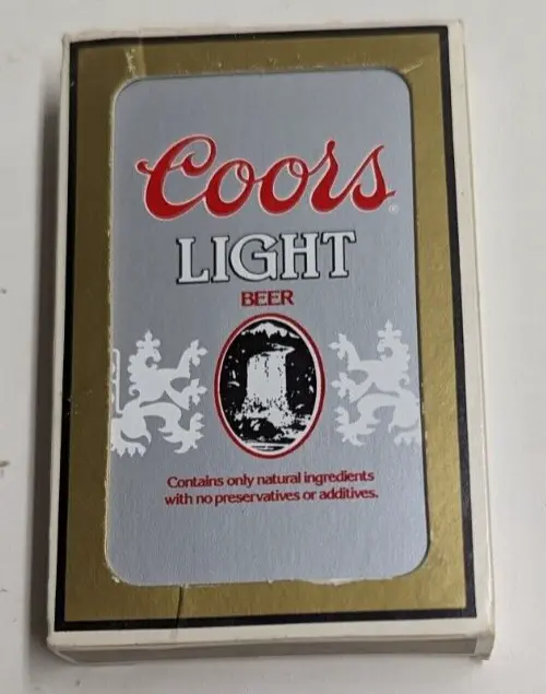 NEW Coors Light Beer Deck of Playing Cards