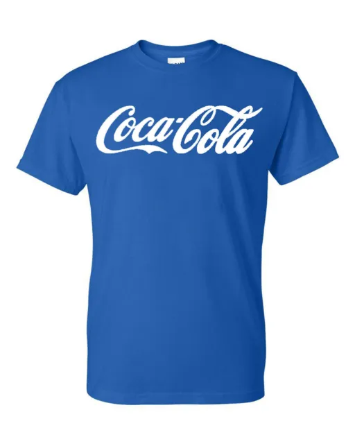 New Coca-Cola Logo Premium Quality T-Shirt Unisex S-XL Sizes 9-Colors