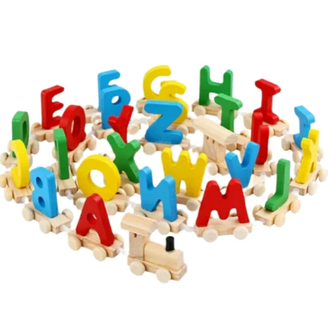 ALPHABET TRAIN LETTERS For Personalised wooden Name Train As Children