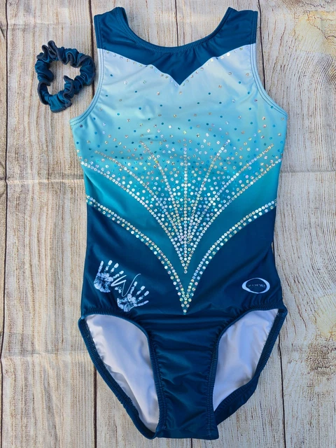 Body Danza Per Bambine - Manica Lunga, In Poliestere/Spandex, Per Balletto E Ginnastica - Foto 3