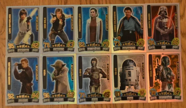 Force Attax Movie Card Serie 3 LE limitierte Auflage aussuchen Topps Star Wars