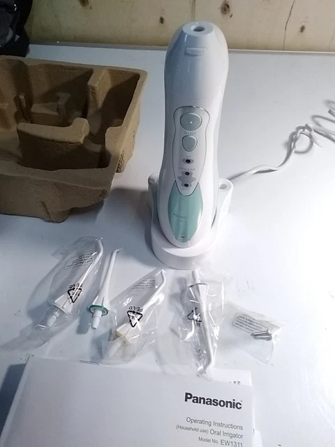 Panasonic Munddusche EW1311,  Kabellos, Ultrasonic, Drehbare Düse 4 Aufsätze