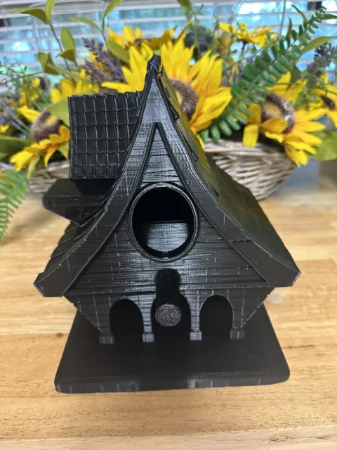 3d Printed Cartoon Style BirdHouse. Ready To Paint And Personalize 2