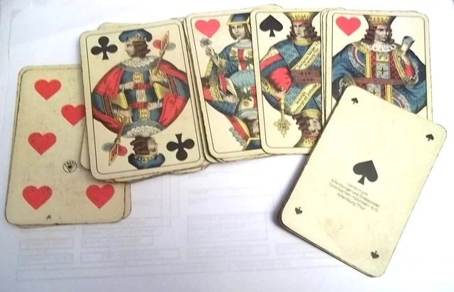JEU 32 CARTES LA GRIVOISE EROTIQUE COQUIN années 60 vintage - Au Dépôt d'Achille