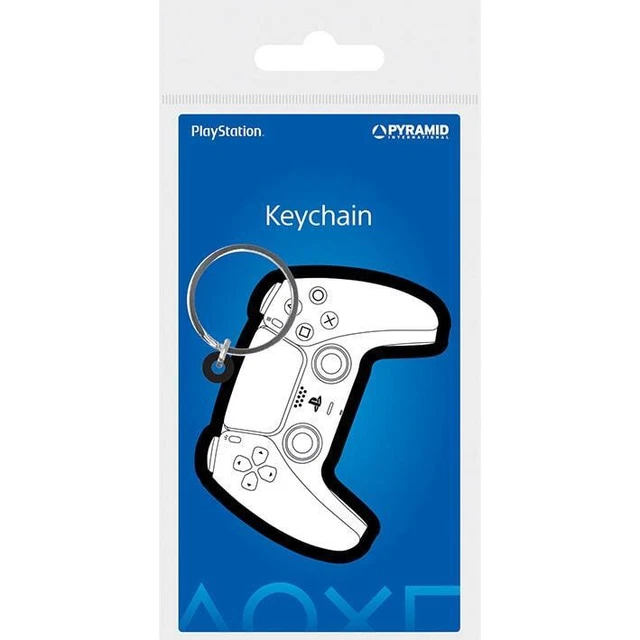 PLAYSTATION Dualshock - Porte-Clé en Caoutchouc 7 CM - Pyramid
