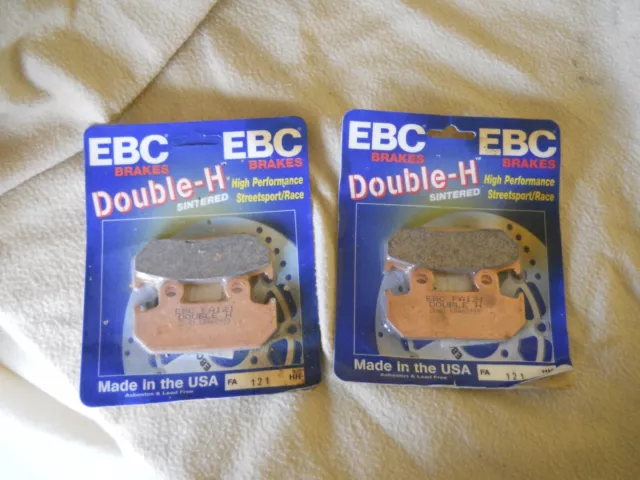 Ebc Double H Sintered Brake Pads Fa 447 Hh  High Friction Performance
