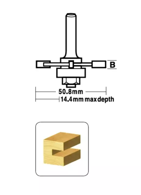 Slotting Router Cutters | TA700 Series