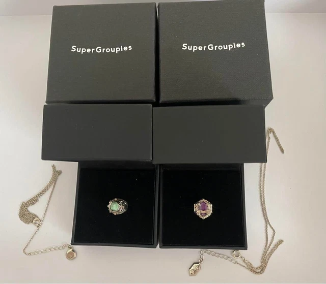 Katekyo Hitman Reborn! Vongola Ring Necklace Tsunayoshi Kyoya Supergroupies