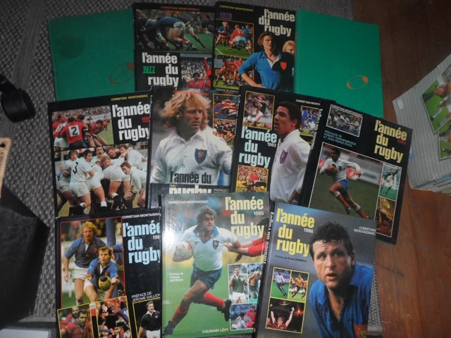 LOT DE L'ANNEE du rugby 197419771978197919801981198219831984