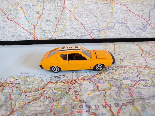 NOREV 1/43 Renault 17 TS Coupe Proto Elf 1972 N°216 – Plastique, Sans Boîte