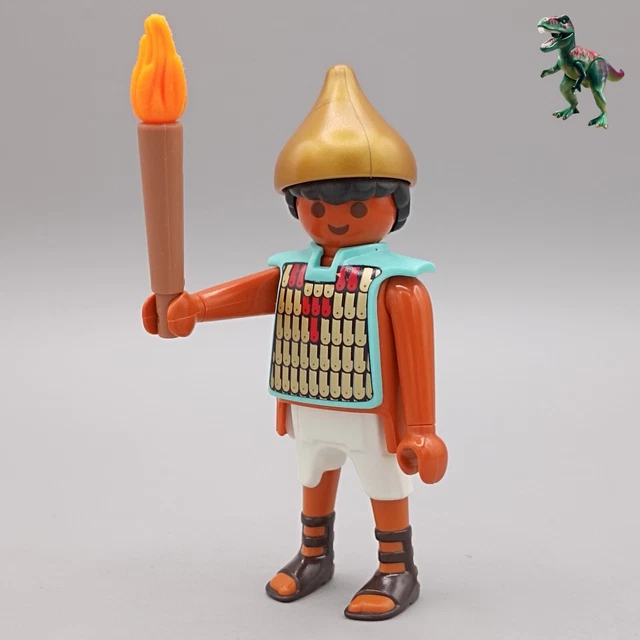 PLAYMOBIL FIGURA GUERRERO egipcio con escudo y lanza EUR 4,49 - PicClick FR