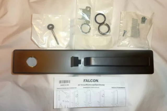 Von Duprin Falcon 512TP SP313 Handle Trim for 25 Series Exit Device DARK BRONZE