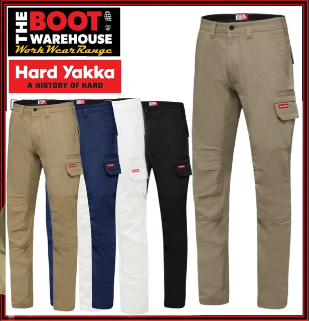 HARD YAKKA 3056 Stretch Canvas Cargo Pants Y02880 Pre Order