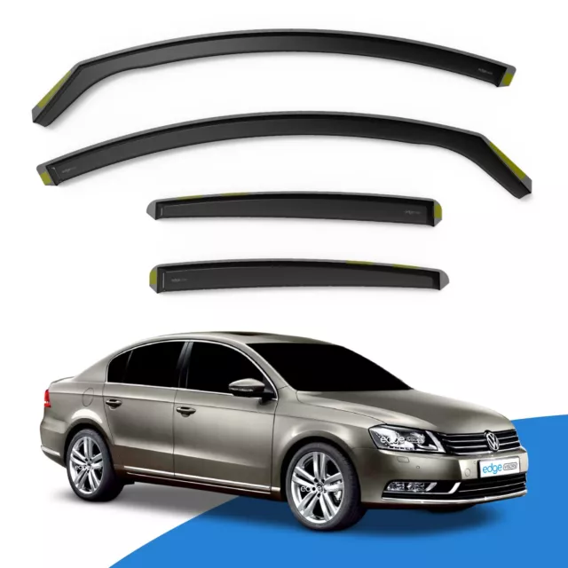 VW Passat B6/B7 2005-2014 5 Door Saloon Wind Deflectors 4pc Edgevisors Tinted