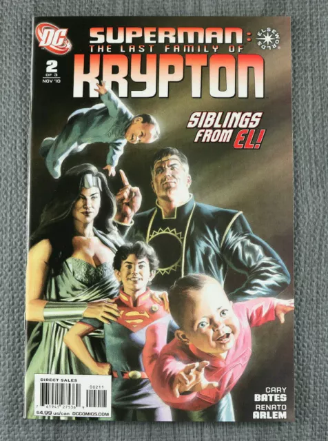 2010 DC Comics Superman The Last Family OF Krypton #2 NM/M