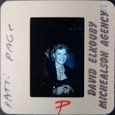 BR8-497 80s PATTI PAGE COUNTRY MUSICIAN CELEBRITY CANDID ORIG 35MM COLOR SLIDE